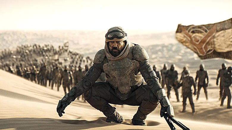 Fremen fighters in the desert of Arrakis