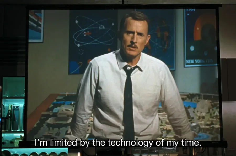 "I'm limited by the technology of my time" — a meme that sums up the Platform Engineering dilemma